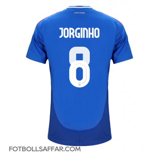 Italien Jorginho Frello #8 Hemmatröja EM 2024 Kortärmad